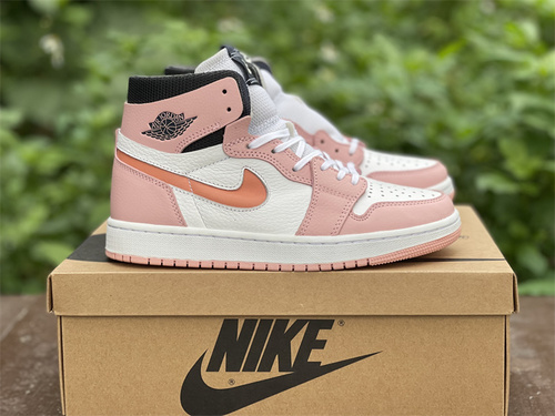 Pure original version_ Air Jordan 1 High Zoom CMFT light pink color scheme_ Item number_ CT0979-601_ full code shipment 36--46-6e662515